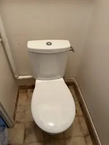 Installation de WC à poser à Ablis - Entreprise ADPC
